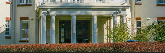 Main entrance and adjacent Limestone Room, Mercure Hotel